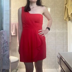 BCBG One Shoulder Vanessa Dress NWT